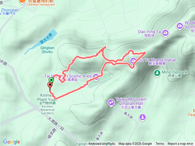 臥龍山莊-因利界-龍堡-南風隙-千丈壁Tiger猛虎步道預覽圖