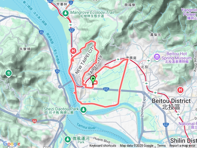 北藝大環山trail16(WW51.4)