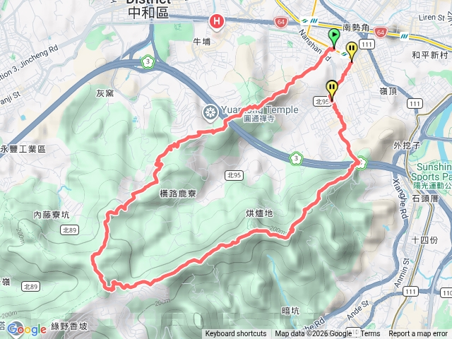 2025微笑山線大縱走尋寶集章任務微笑山線：【天上山系】烘爐地土地公段20260414205119預覽圖