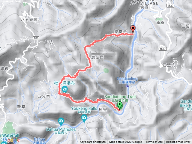 猴硐瀑布-柴寮古道