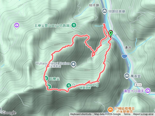 新北－臺灣百大必訪步道五寮尖登山步道202609211511預覽圖
