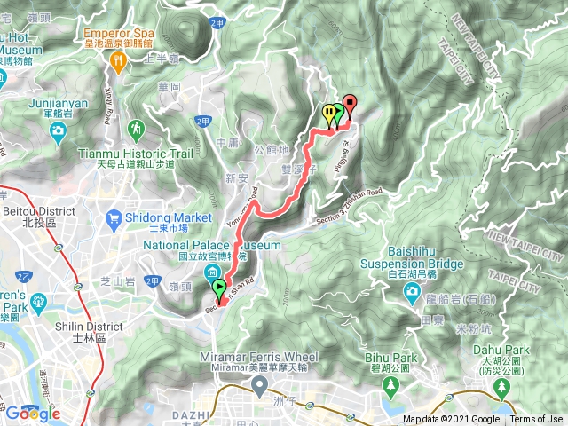 故宮-狗殷勤步道-平菁街賞櫻