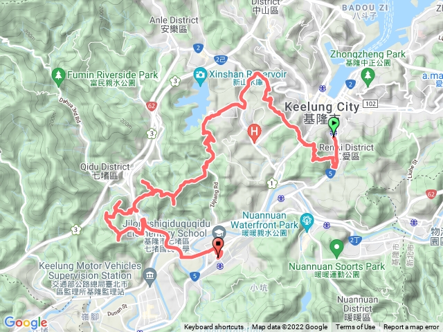 20210108 三七縱走(三坑火車站~七堵火車站)