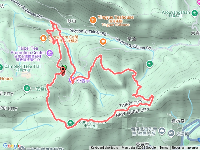 20251018貓空夜跑