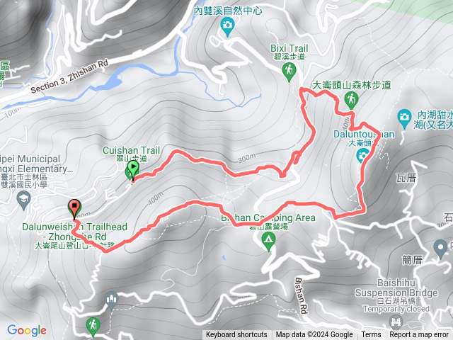 大崙頭尾山步道