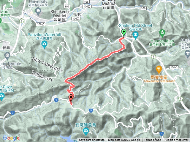 筆架連峰石碇進二格出