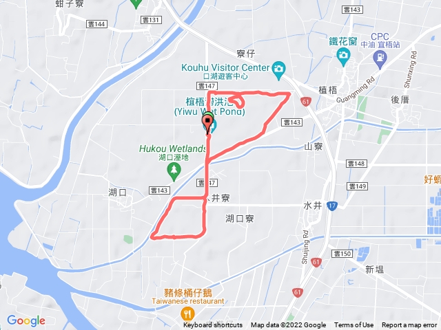 椬梧滯洪池