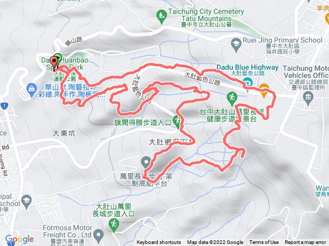 環保步道/ 萬里長城/旗開得勝/蝴蝶谷