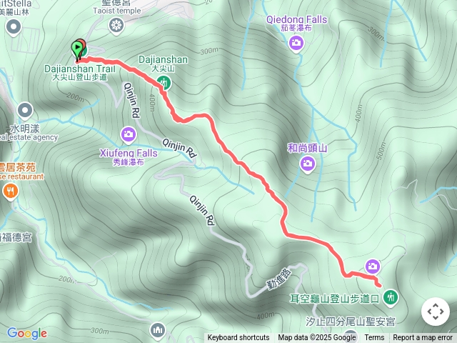 汐止大尖山丶四分尾山來回