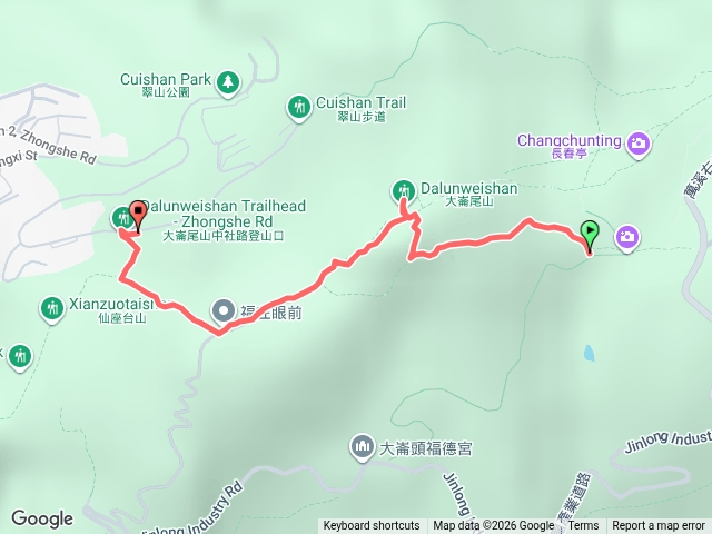 翠山步道大崙尾山預覽圖