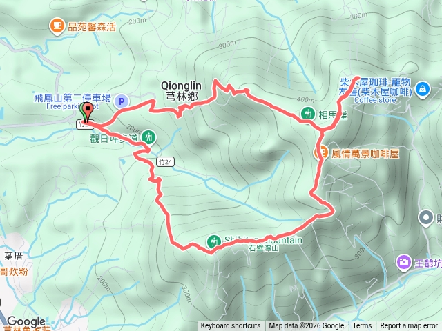 飛鳳山觀日坪古道預覽圖