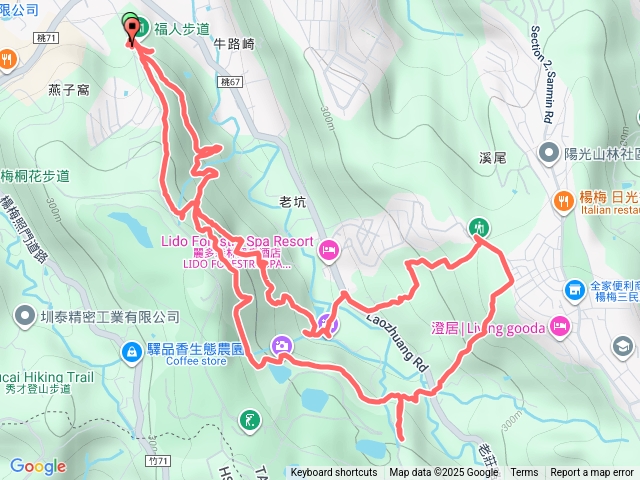 福人步道保甲古道預覽圖