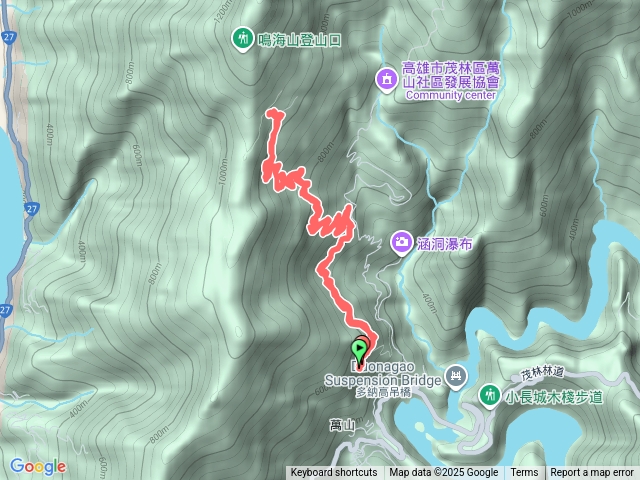 網子山鳴海山登山口預覽圖