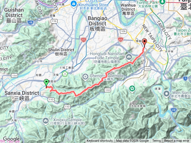 環臺北天際線第10 三峽到新店預覽圖