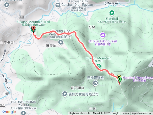 福源山步道龍的