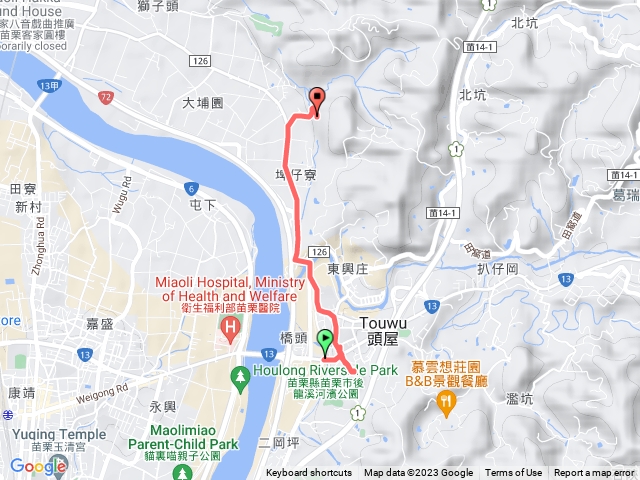 🔺苗栗/頭屋/頭屋南山➡️外獅潭山