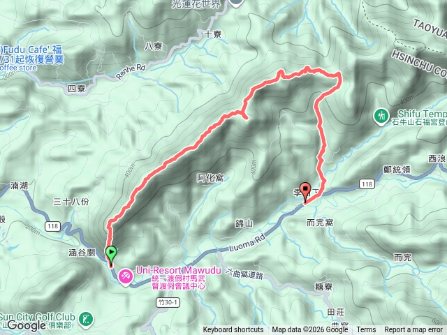 2026-09-12 高甫山 連走 油井窩山