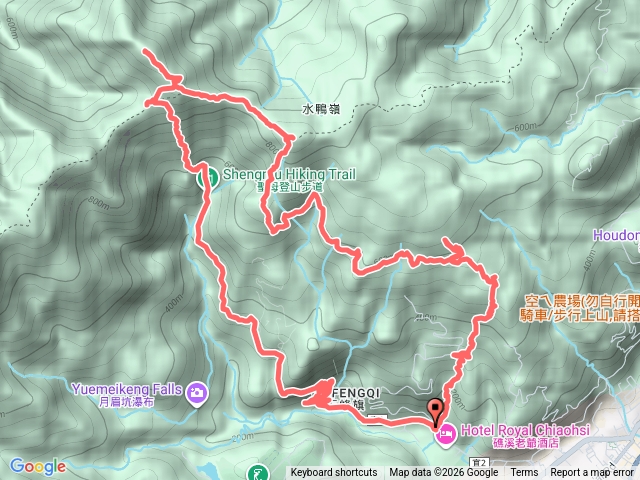 20260113五峰旗山東南峰-五峰旗山-北五峰旗山-竹仔崙山-三角崙山（抹茶山）-聖母步道O形預覽圖