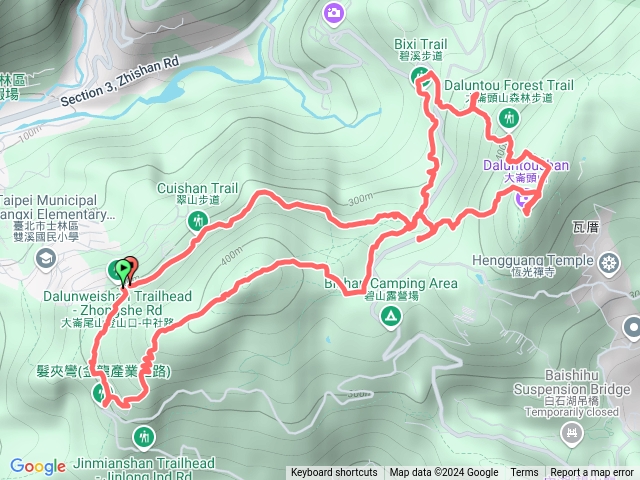 20241110週日中社路登山口-大崙尾山-大崙頭山-碧溪步道預覽圖