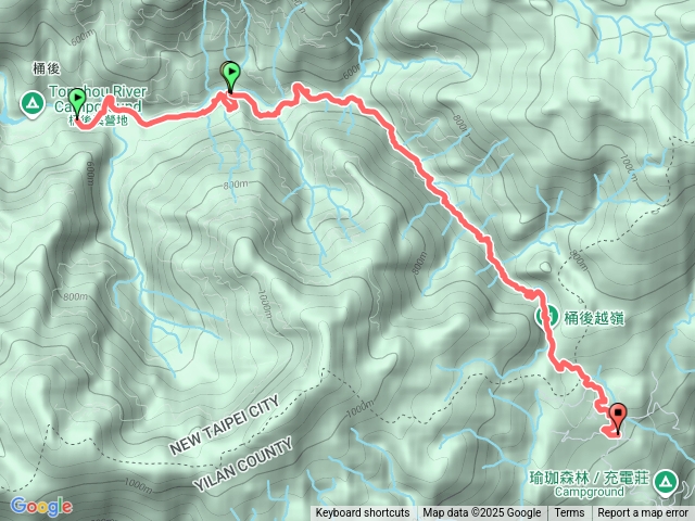 桶後越嶺步道預覽圖