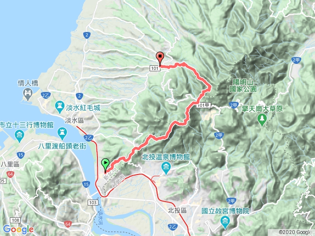 竹圍-大屯連峰-北新庄