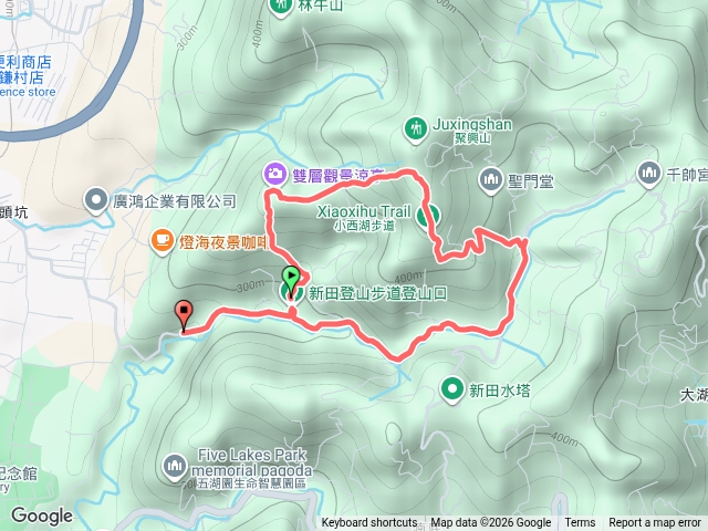 新田山登山步道預覽圖