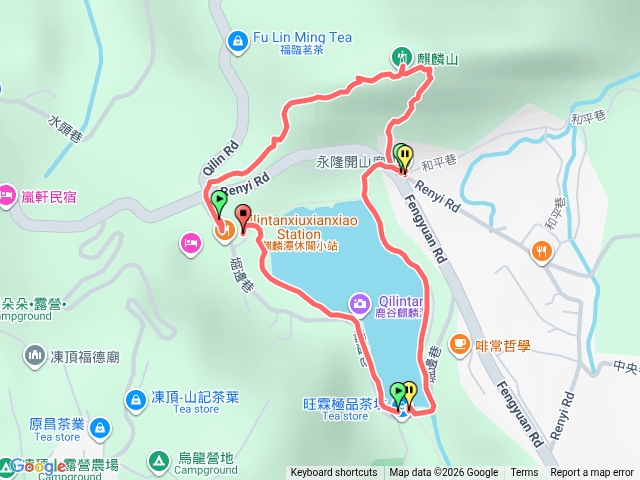 鹿谷麒麟山（潭）步道預覽圖