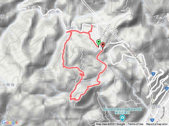 礁溪後湖子山鵲子山O型