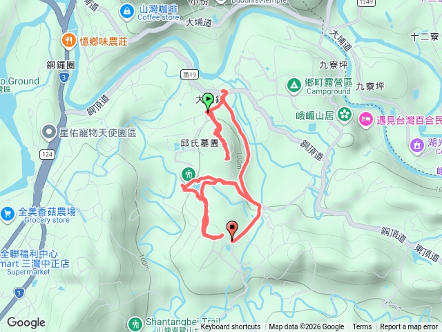 銅鏡山林步道預覽圖
