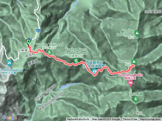 玉山主峰單攻-山玲遊