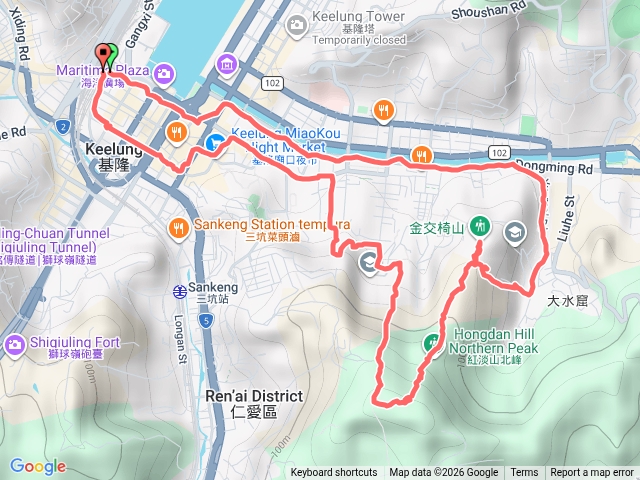 紅淡山 (月眉路東玄宮上, 櫻花路銘傳國中下)預覽圖