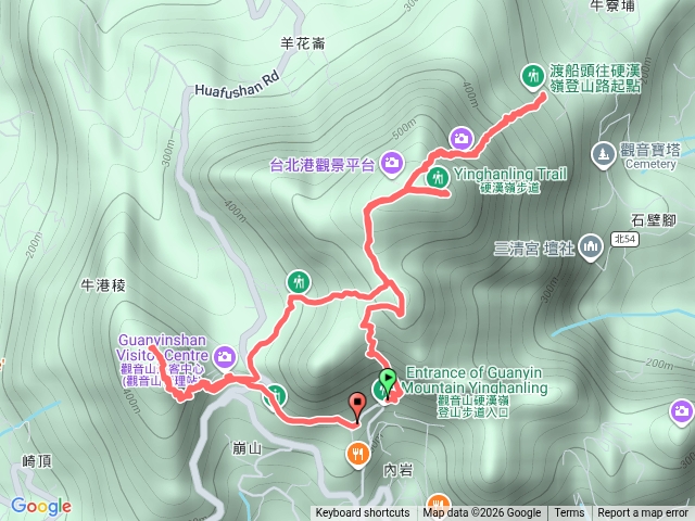 硬漢嶺二進二出加牛港稜山預覽圖