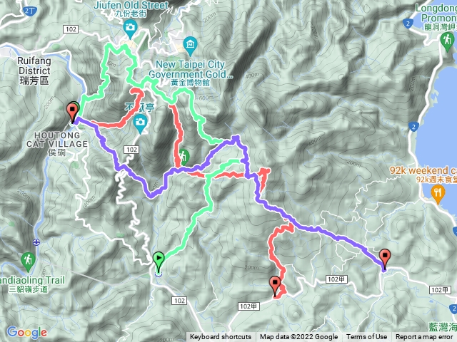 20220508大粗坑古道貂山古道大牛埔山遠景古道