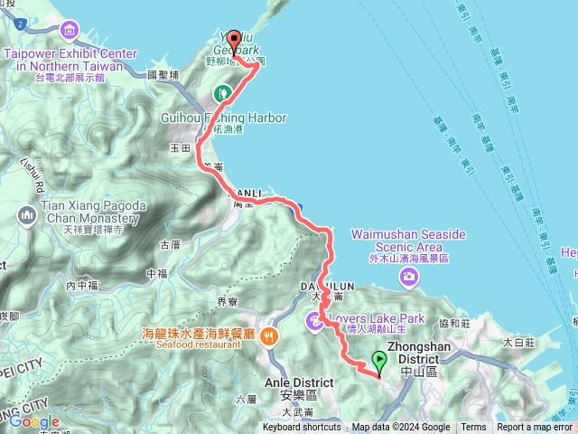 2024 11 06 大慶大城社區~輪胎步道~大武崙砲台~大武崙山~城堡~老鷹岩~拳頭石~螃蟹主題公園~駱駝峰~野柳地質公園