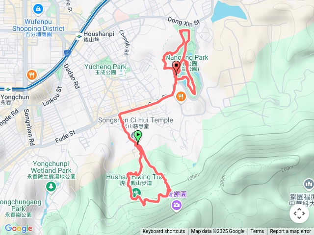 虎港縱走（虎山螢火蟲+南港公園）