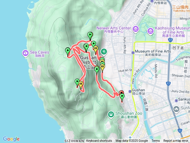 南北柴山串走.元亨寺起點