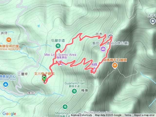 梅嶺-梅峰伍龍步道