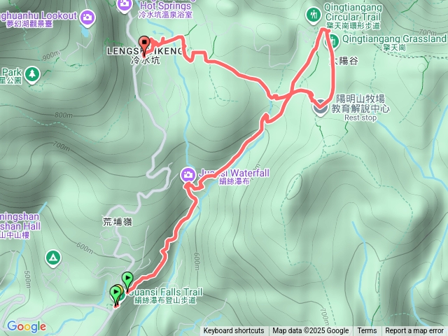 絹絲瀑布+冷擎步道預覽圖