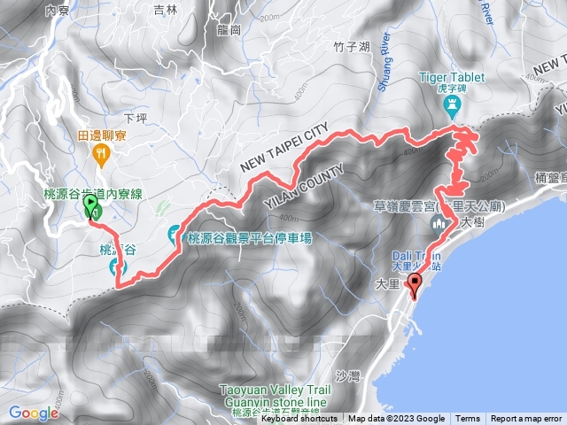 桃源谷內寮至大里