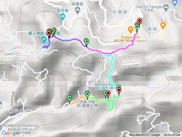 新店銀河洞縱走貓空