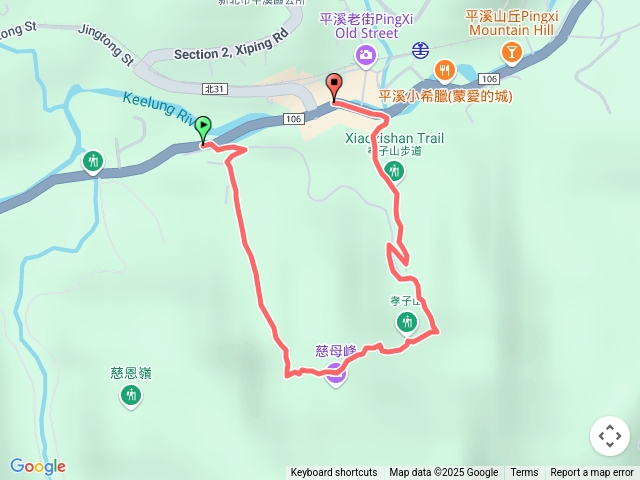 微笑山線：【五分山系】平溪小黃山段