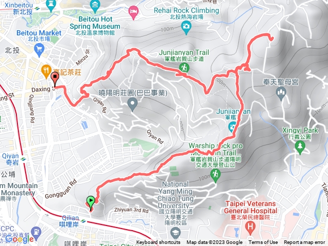 台北－臺灣百大必訪步道軍艦岩、丹鳳山親山步道202303041747