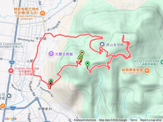 虎山登山步道