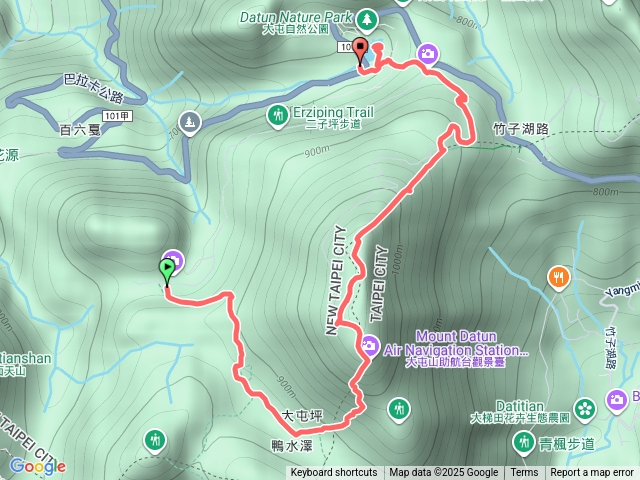 二子坪大屯山主峰