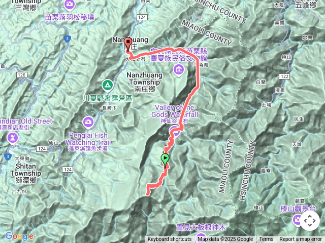 夜爬加里山