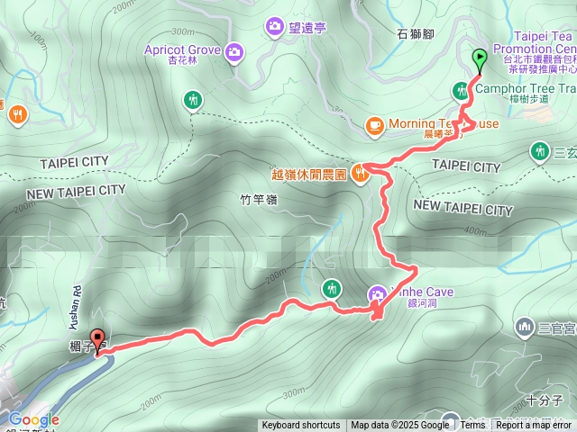 2025微笑山線：【二格山系】銀河洞越嶺段