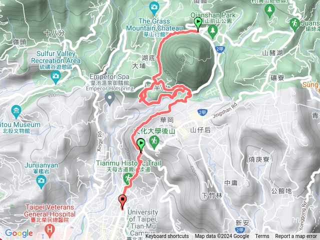 橫嶺古道、半嶺水圳、天母古道