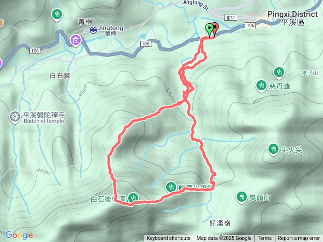峰頭尖石燭山O型