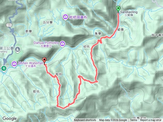 梁07-06三貂嶺幼坑山平湖西步道粗坑出大華預覽圖