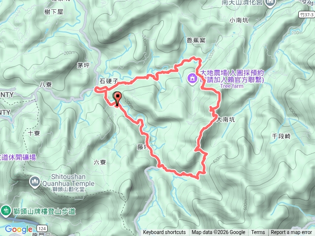 獅山遊客中心石岡山石硬山O繞